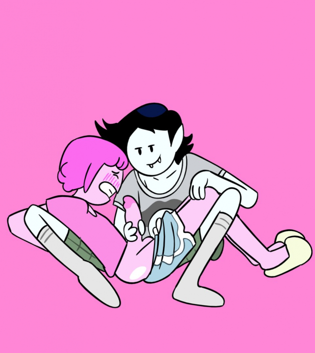 candy people (at),marshall lee,prince gumball