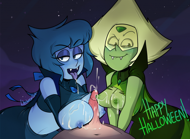 lapis lazuli (steven universe),peridot (steven universe)