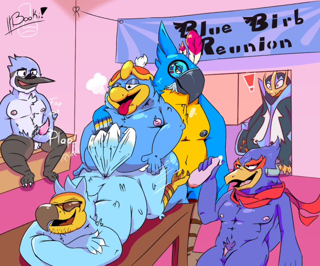 empoleon,falco lombardi,kass (zelda),king dedede,mordecai (regular show),pokémon (species),rito,wilbur (animal crossing)