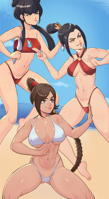 azula,mai (avatar),ty lee