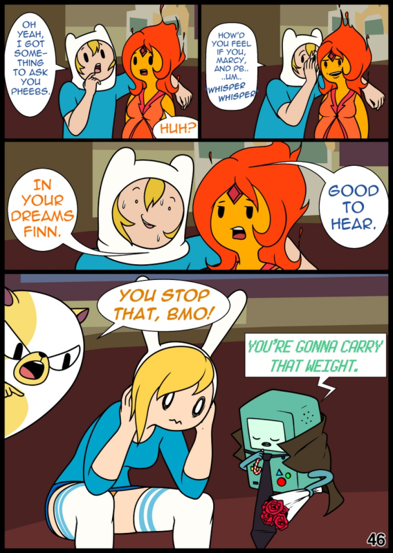 bmo,cake the cat,finn the human,fionna the human girl,flame princess