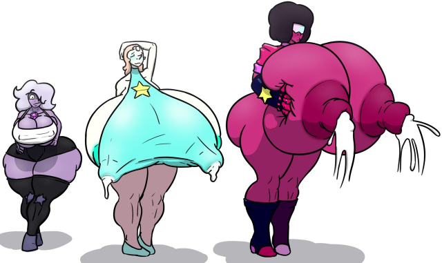 amethyst (steven universe),garnet (steven universe),gem (species),gem fusion,pearl (steven universe)