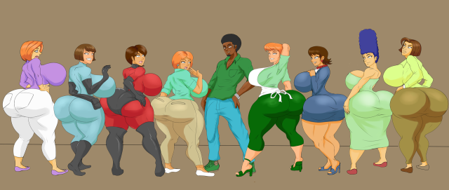 ann possible,dexter's mom,elastigirl,helen parr,lila test,lois griffin,madeline fenton,marge simpson,trudy proud