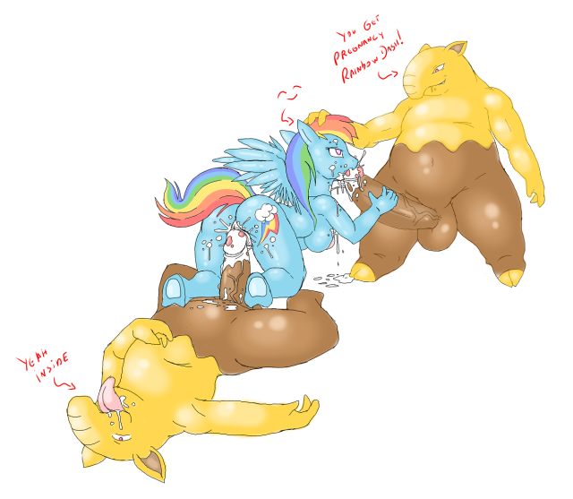 drowzee,rainbow dash (mlp)