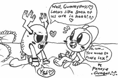 gumball watterson,penny fitzgerald