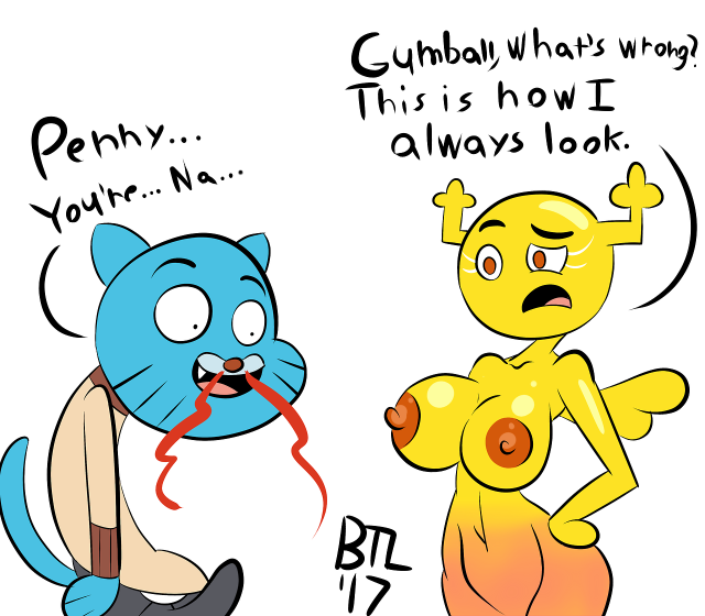 gumball watterson,penny fitzgerald