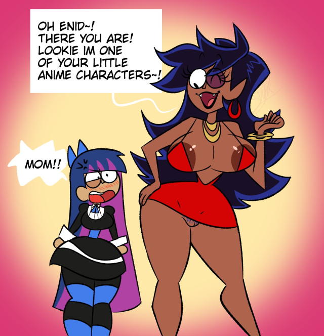 enid,panty anarchy (cosplay),stocking anarchy (cosplay),wilhamena