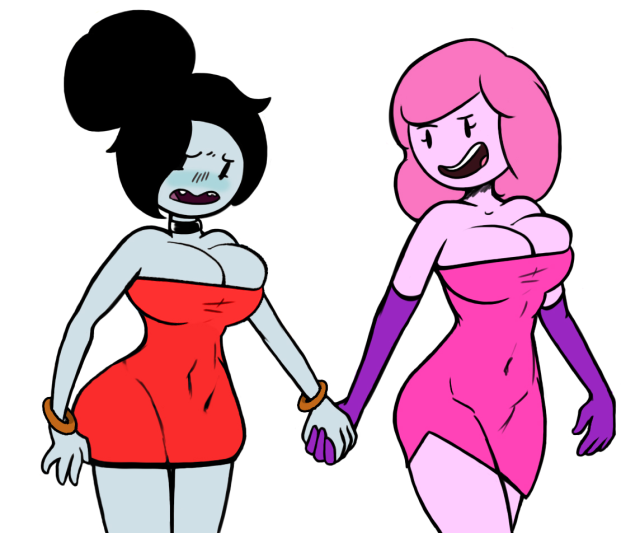 marceline,princess bubblegum