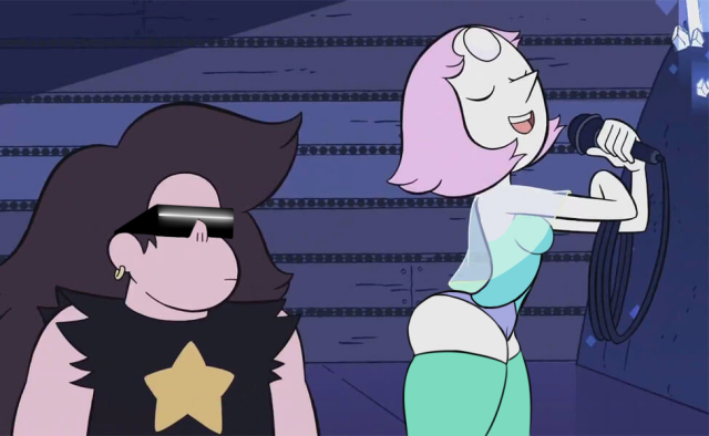 greg universe,pearl (steven universe)