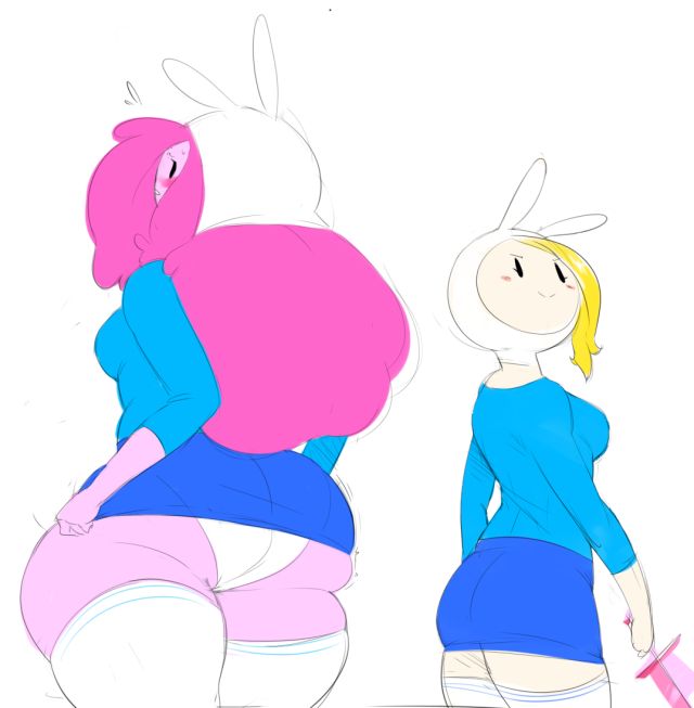 fionna the human girl,princess bubblegum