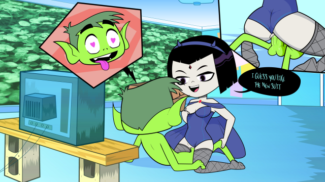 beast boy,garfield logan,rachel roth,raven