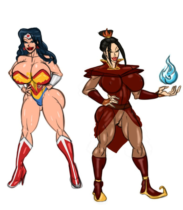 azula,diana prince,wonder woman