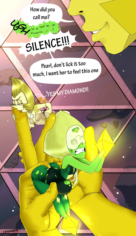 peridot (steven universe),yellow diamond (steven universe),yellow pearl (steven universe)