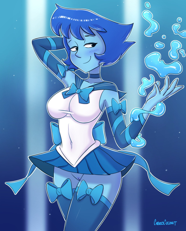 gem (species),lapis lazuli (steven universe),sailor mercury,sailor mercury (cosplay)