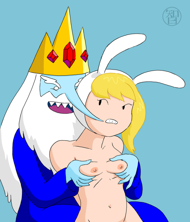 fionna the human girl,ice king