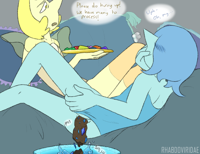 blue pearl (steven universe),yellow pearl (steven universe)