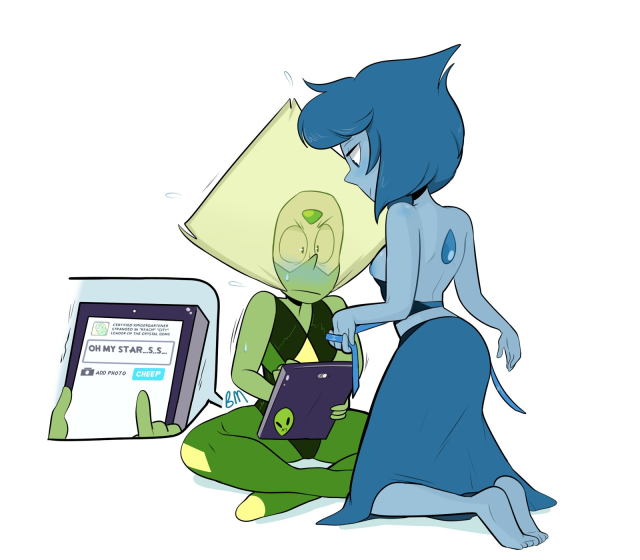 gem (species),lapis lazuli (steven universe),peridot (steven universe)