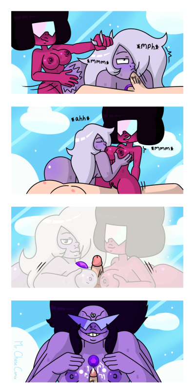 amethyst (steven universe),garnet (steven universe),gem (species),gem fusion,sugilite (steven universe)