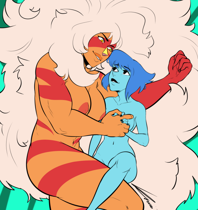 jasper (steven universe),lapis lazuli (steven universe)