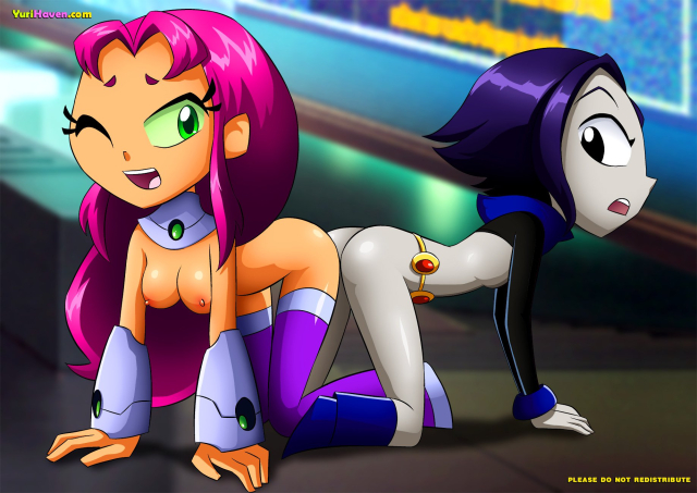 raven,starfire