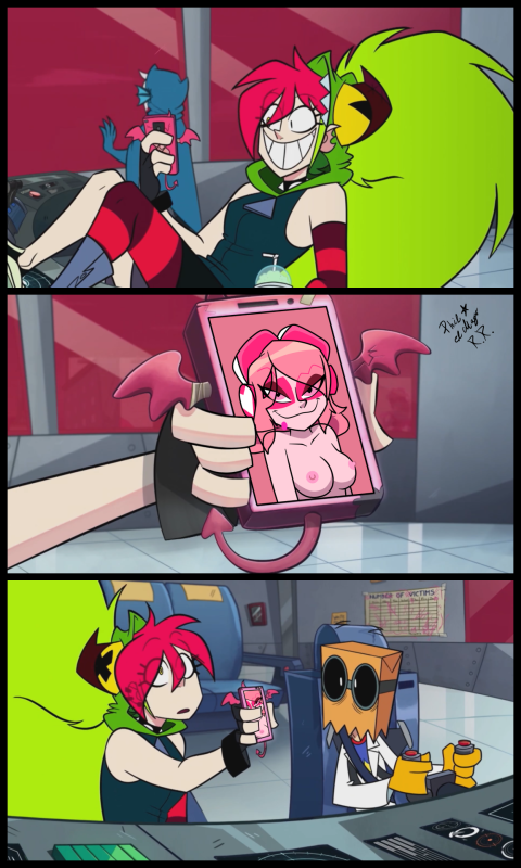 demencia,dr. flug,miss heed (villainous)