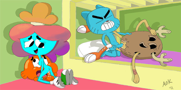 darwin watterson,gumball watterson,penny fitzgerald,penny fitzgerald (peanut),rachel wilson