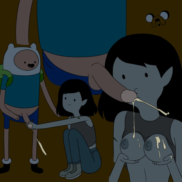 finn the human,jake the dog,marceline