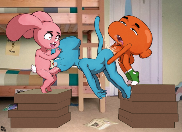 anais watterson,darwin watterson,gumball watterson