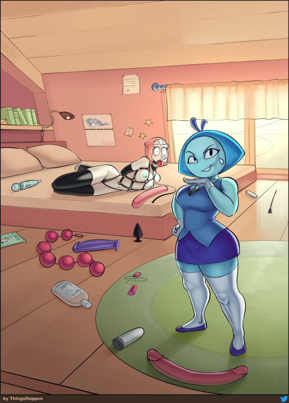 aquamarine (steven universe),pearl (steven universe)