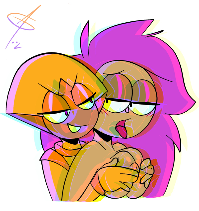 enid,shannon (ok k.o.! let's be heroes)