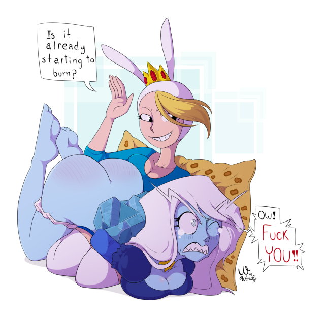 fionna the human girl,ice queen