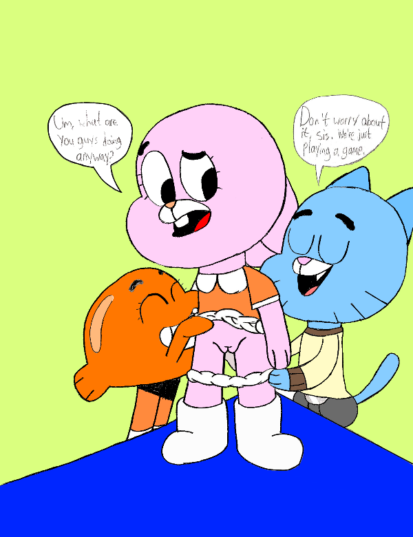 anais watterson,darwin watterson,gumball watterson