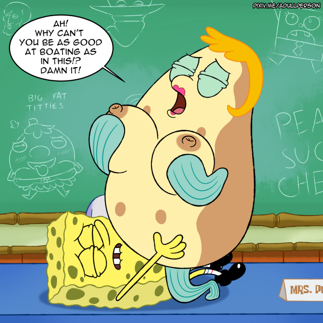 doodlebob,mrs puff,spongebob squarepants (character)