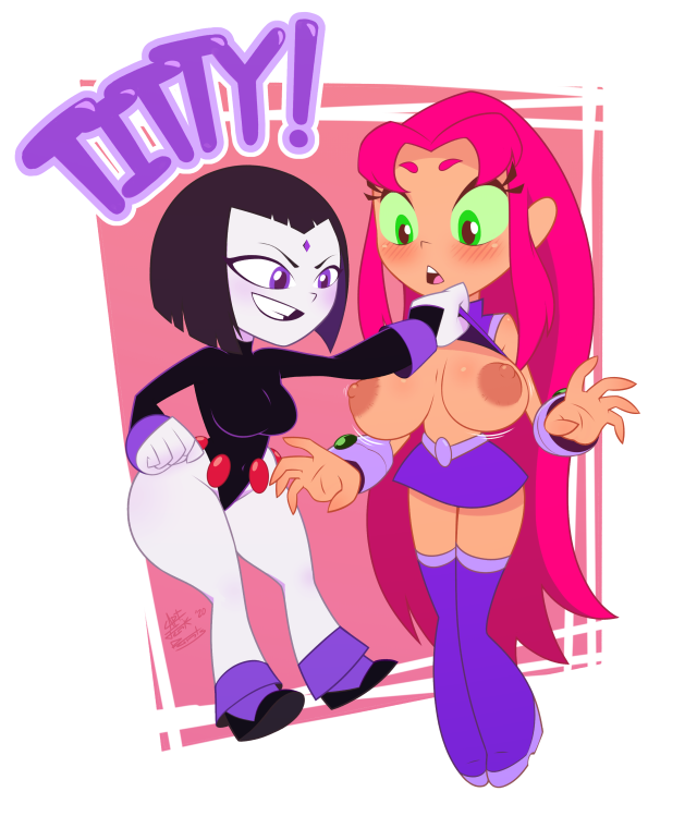 raven,starfire