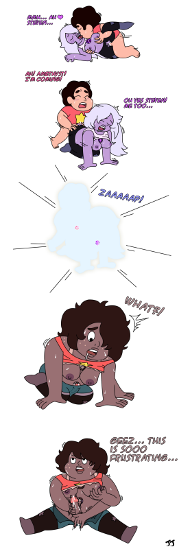 amethyst (steven universe),gem (species),gem fusion,smoky quartz (steven universe),steven quartz universe